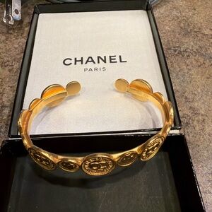 Chanel coin medallion adjustable bracelet
